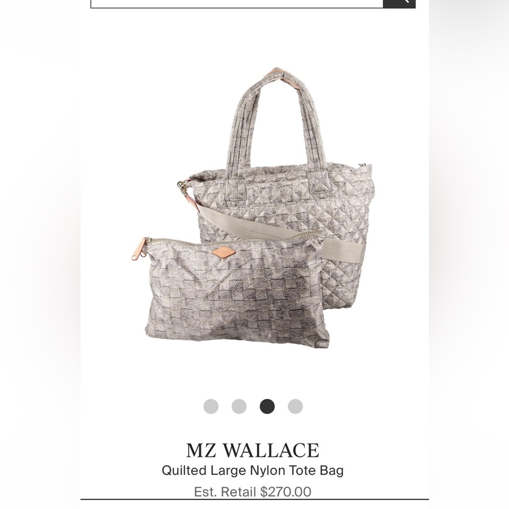 MZ Wallace Quilted Tote